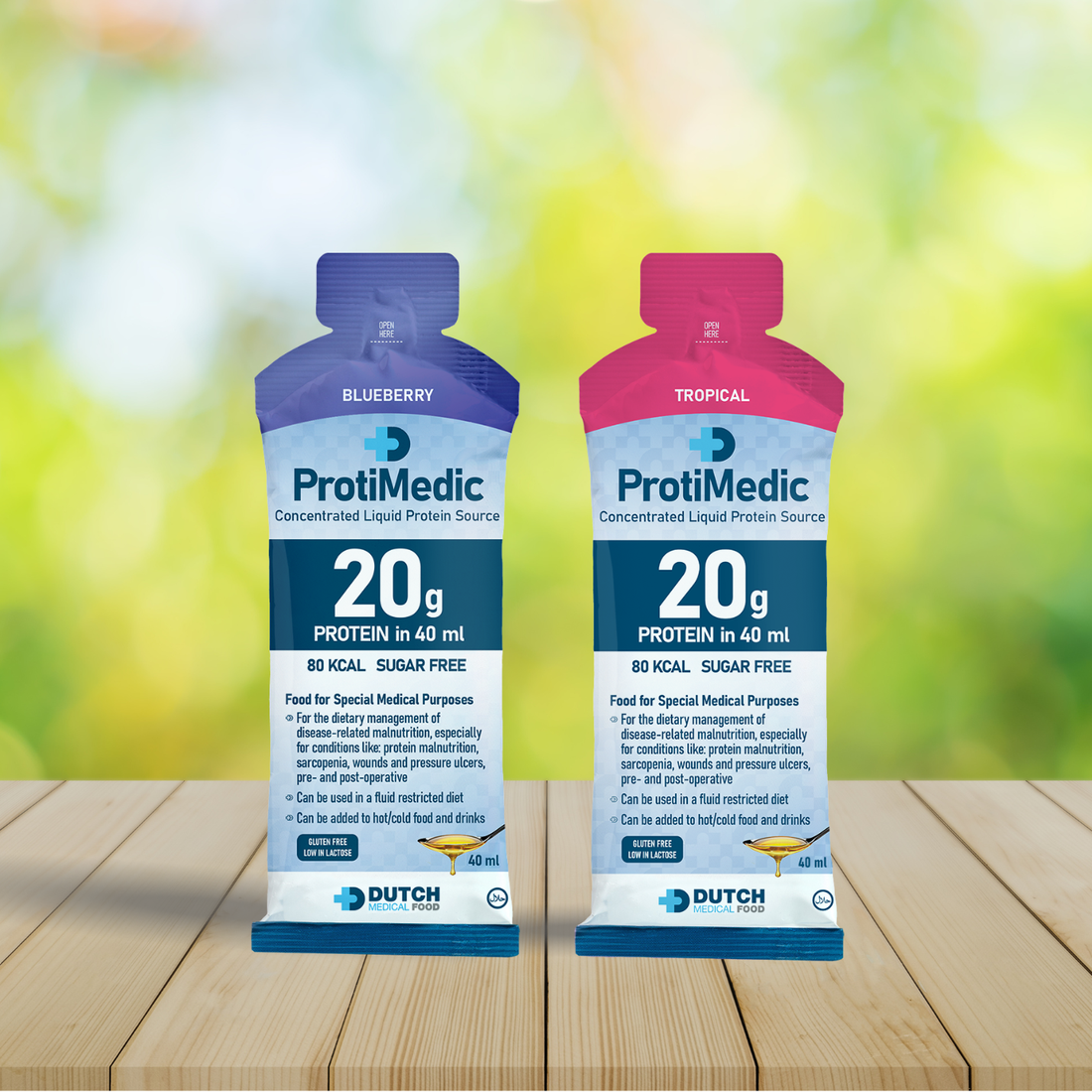 جرعة 20 جرام من البروتين في 40 مل مع الكولاجين