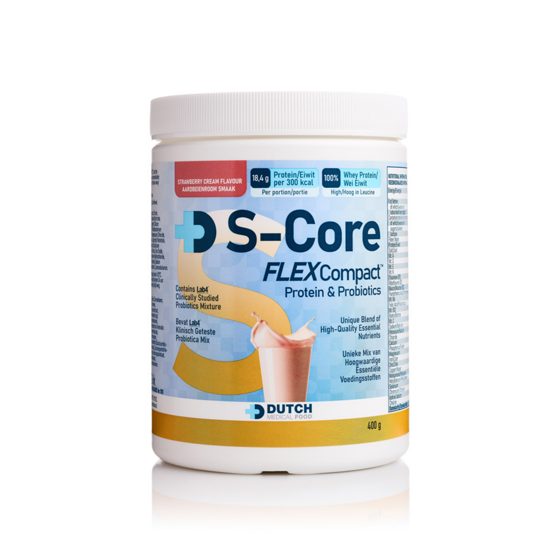 بروتين مع بكتيريا نافعة لصحة جهازك الهضمي